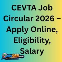 CEVTA Job Circular 2026 – Apply Online, Eligibility, Salary