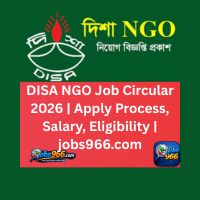 DISA NGO Job Circular 2026 Apply Process, Salary, Eligibility jobs966.com
